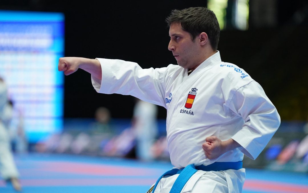 Carlos Huertas conquista la plata europea en el Campeonato de Europa Senior y Para-Karate 2026 celebrado en Frankfurt
