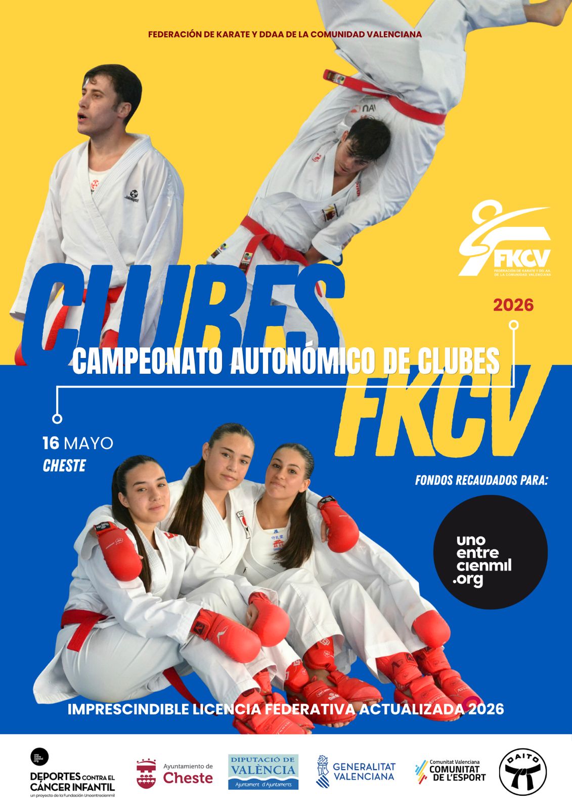 CAMPEONATO AUTONOMICO DE CLUBES FKCV 2026