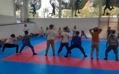 “+Esport a l’Escola”, karate en Educación Física