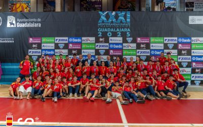 El karate valenciano suma 11 medallas en el triunfo de la Selección en los Juegos del Mediterráneo