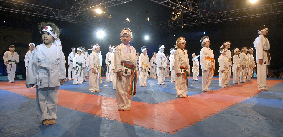 Breve historia del karate para niños