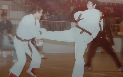Jesús Tribaldos Coronado, karate y servicio público