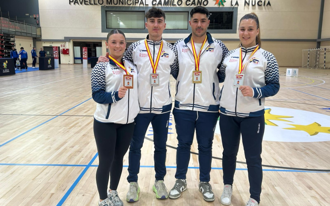 El karate valenciano consigue cuatro medallas en los I Juegos Nacionales de Combate
