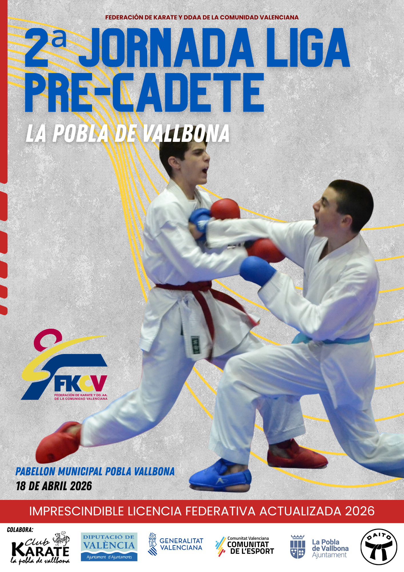 JORNADA 2_LIGA PRE CADETE_FKCV 2026
