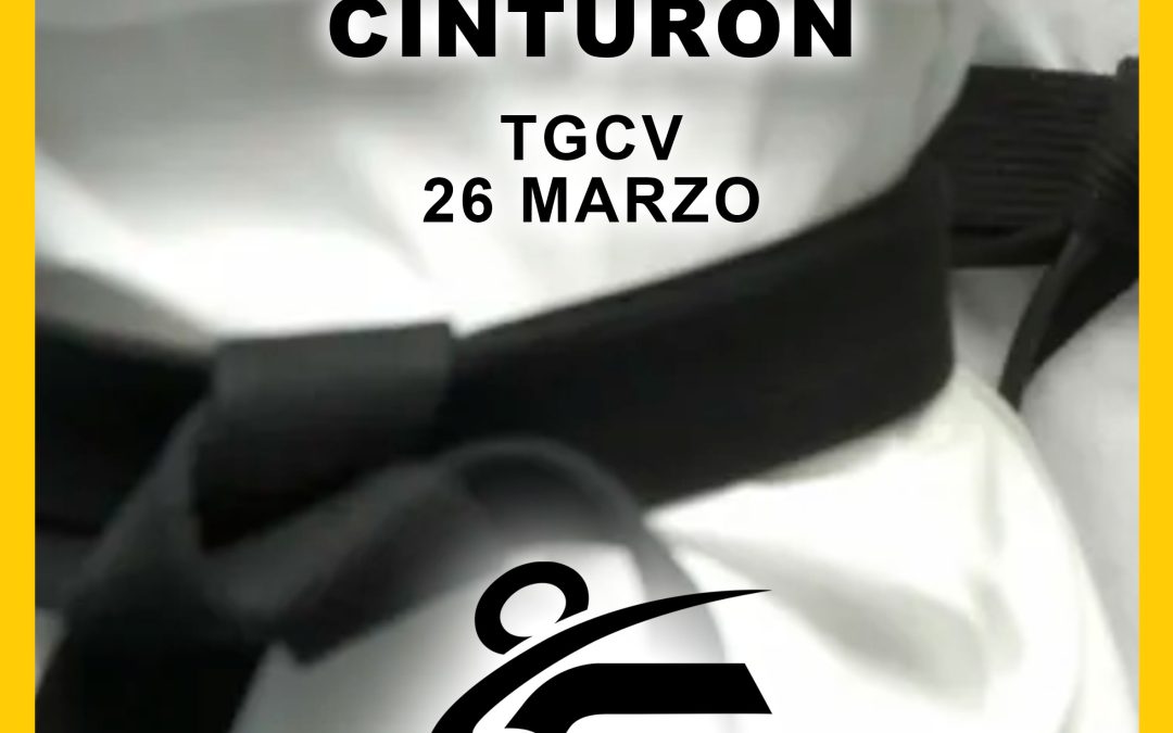 TGCV. Examen cintos Negros hasta 3º dan