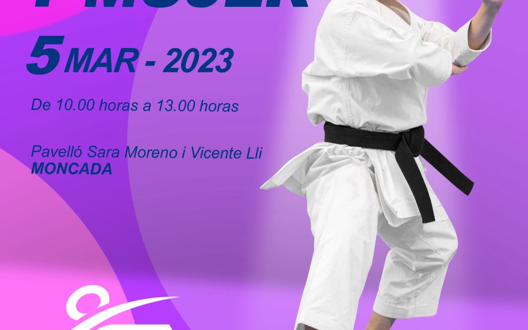 KARATE Y MUJER 2023 MONCADA