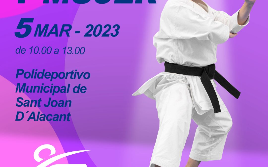 KARATE Y MUJER 2023 SANT JOAN D’ALACANT