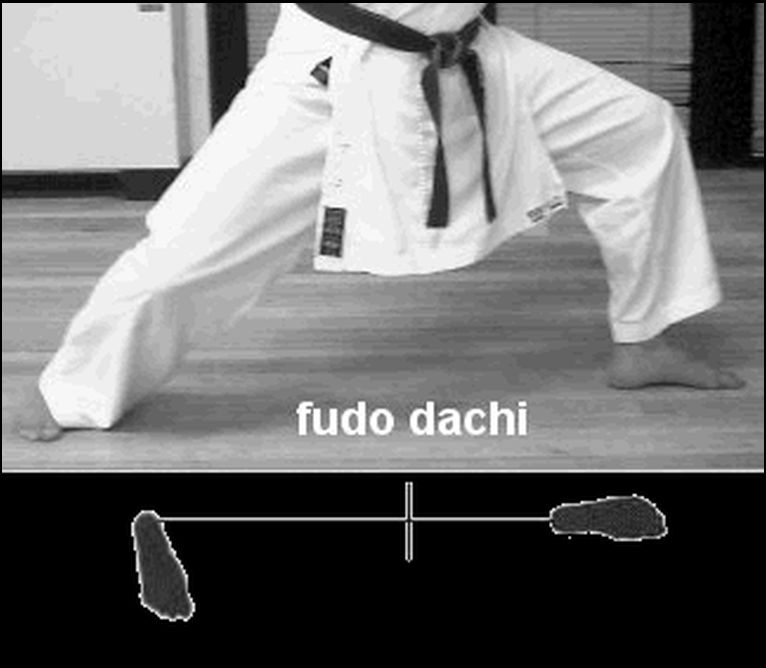 Desarrollo de Fudo-dachi y sus variantes